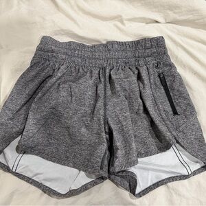 Women's Gray Lululemon Athletic Shorts
